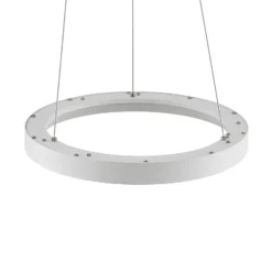 Lámpara colgante LED Vivy de Arcchio, Ø 38 cm, blanca, metal