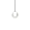 Lámpara colgante LED WEVER & DUCRÉ Oplia 1.0, negro mate, 2700 K