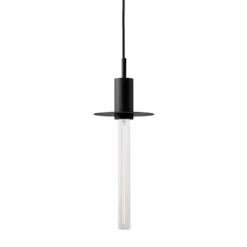 Lámpara colgante Liberty Disc, negra