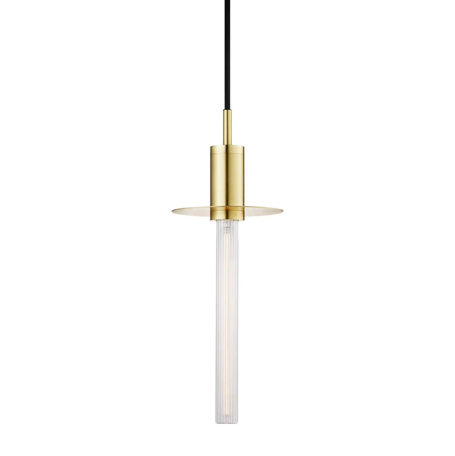 Lámpara colgante Liberty Disc, color dorado