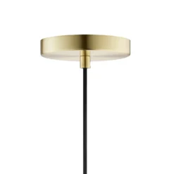 Lámpara colgante Liberty Spot, color dorado, altura 25 cm