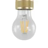 Lámpara colgante Linaro de Lindby, Ø 4,6 cm, dorada, monofásica, E27