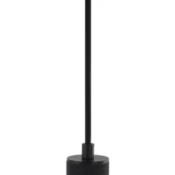 Lámpara colgante Linaro de Lindby, Ø 4,6 cm, negra, monofásica, E27