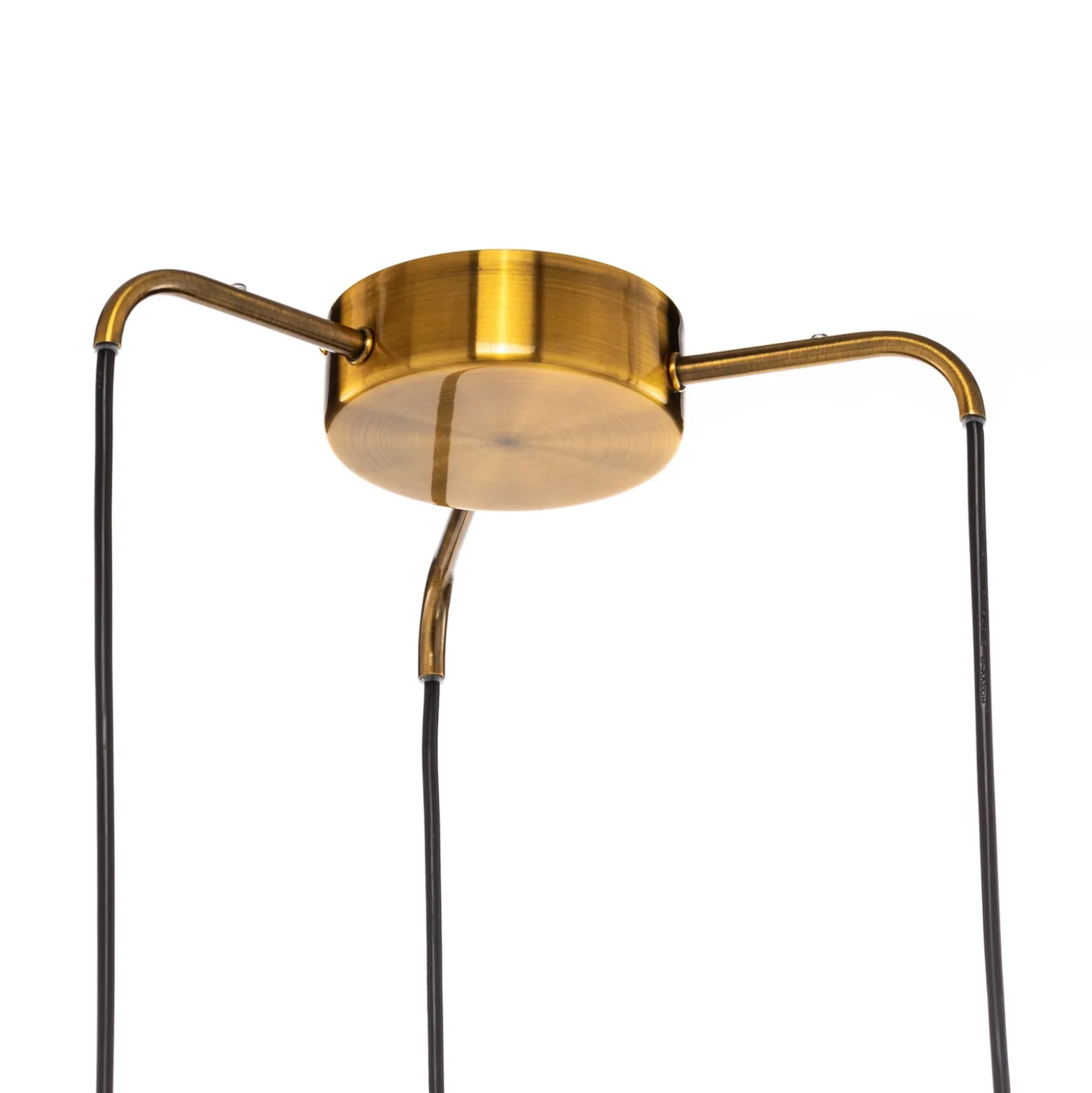 Lámpara colgante Lindby Belarion, multicolor, 3 luces, Ø 55 cm