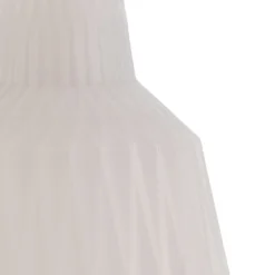 Lámpara colgante Lindby Belarion, opal, 3 luces, cristal, Ø 23 cm