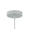 Lámpara colgante Lindby Borys, Ø 55 cm, seagrass, E27