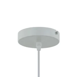 Lámpara colgante Lindby Borys, Ø 55 cm, seagrass, E27