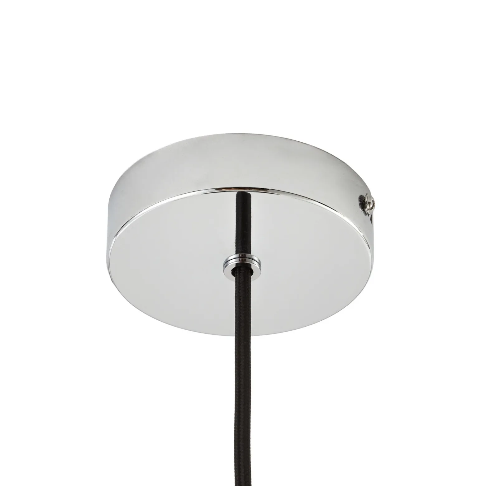 Lámpara colgante Lindby Branford, estilo retro, Ø 35 cm, marrón, metal