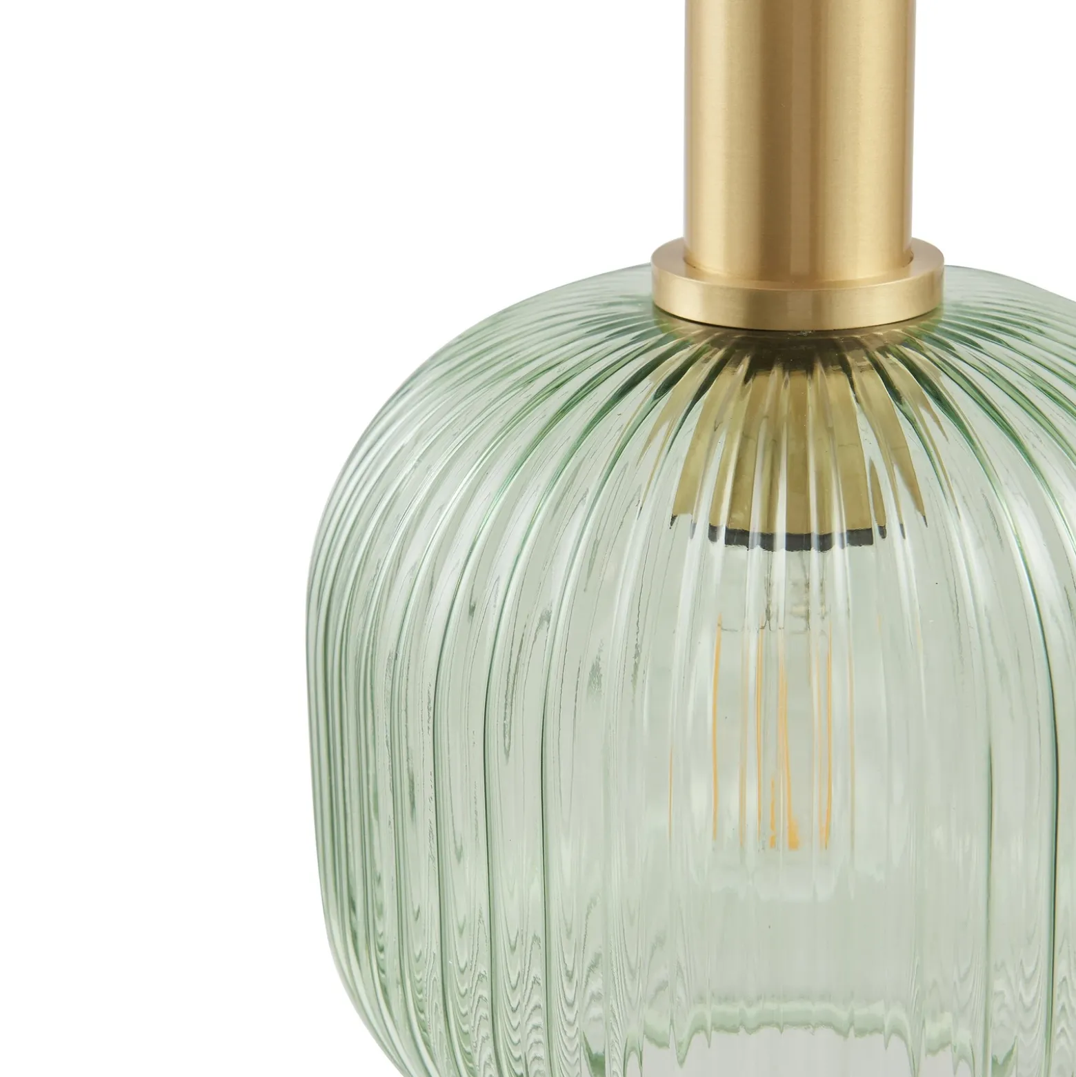 Lámpara colgante Lindby Doroteo, 3 luces, verde/ámbar/gris, cristal