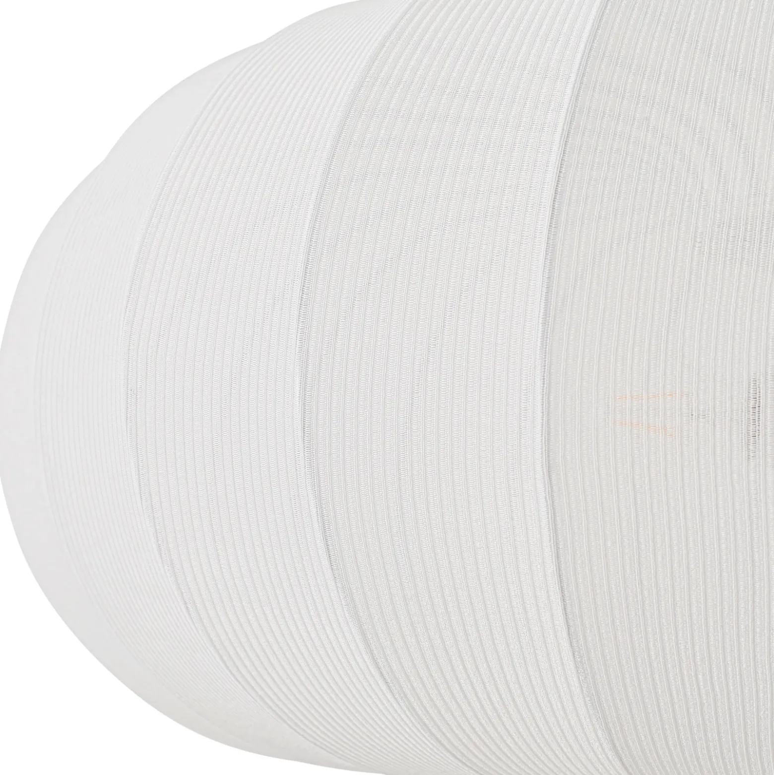 Lámpara colgante Lindby Helin, blanca, Ø 70 cm, textil, 3 x E27