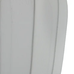 Lámpara colgante Lindby Helin, blanca, Ø 35 cm, tela
