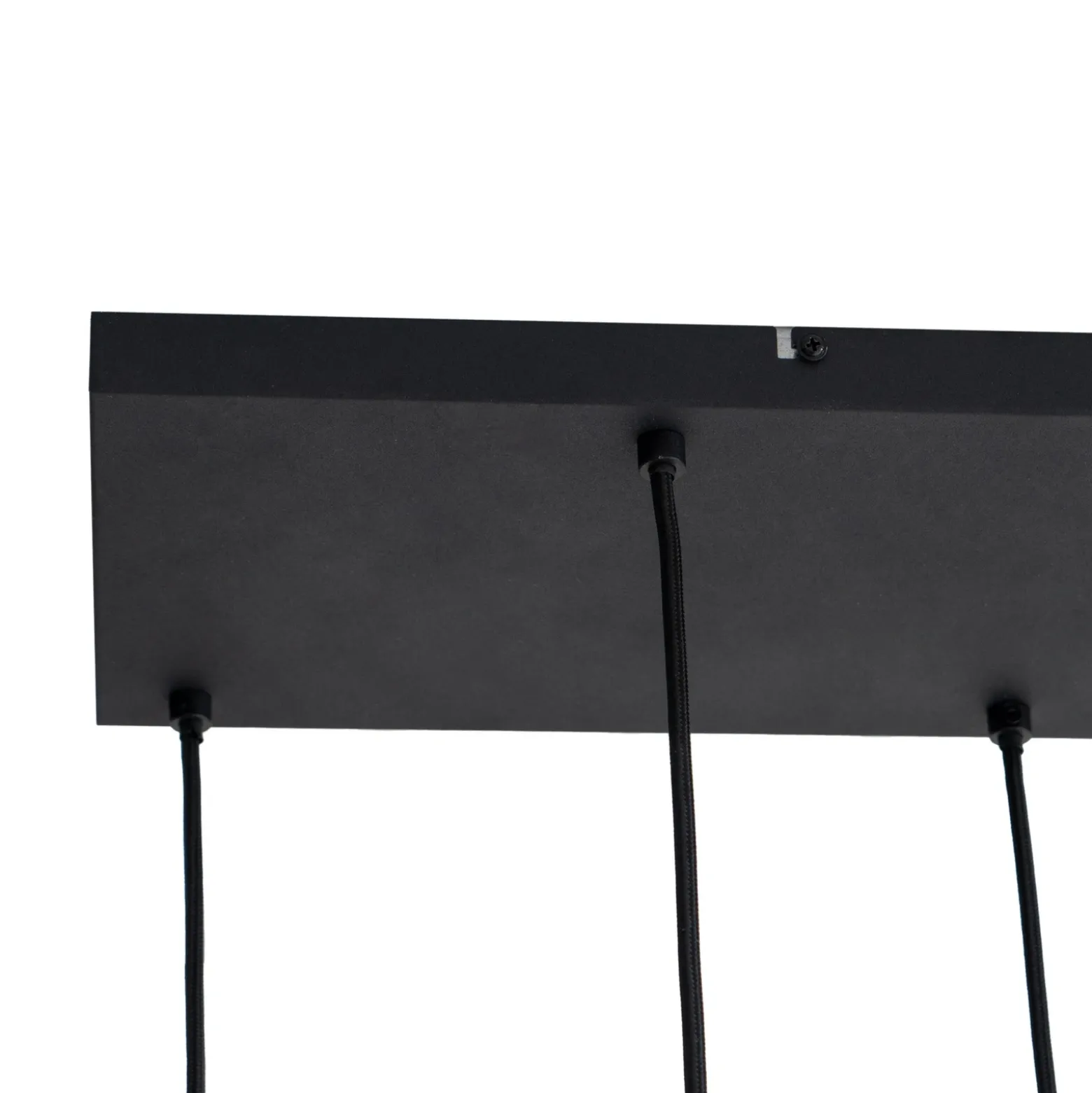 Lámpara colgante Lindby Hildur, 6 luces, gris humo, cristal