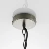 Lámpara colgante Lindby Holgar, verde, madera, metal, Ø 45 cm, E27