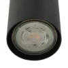 Lámpara colgante Lindby Joffrey, Ø 24 cm, negra, 3 luces, GU10