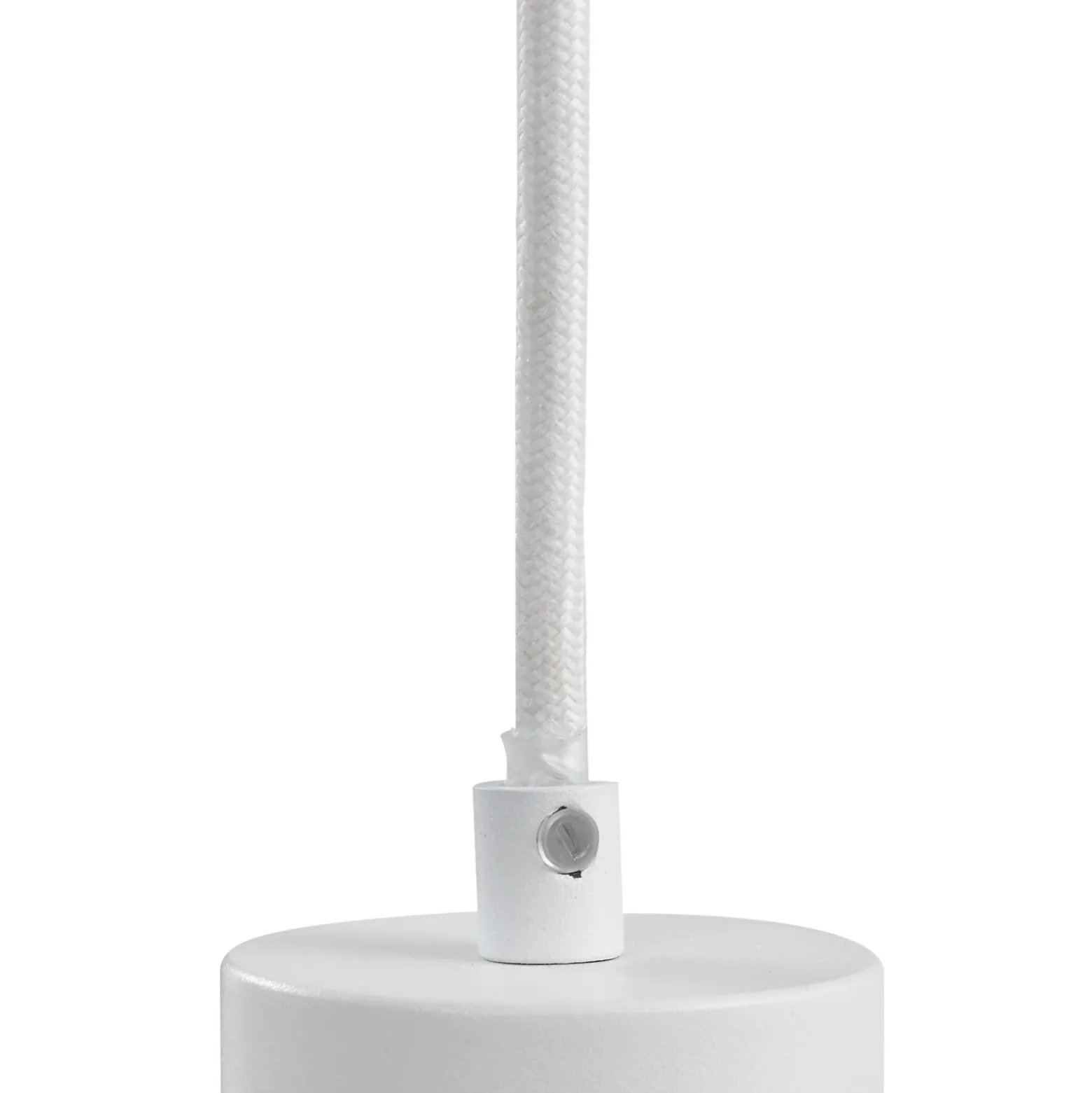 Lámpara colgante Lindby Joffrey, 76 cm, blanca, 4 luces, GU10