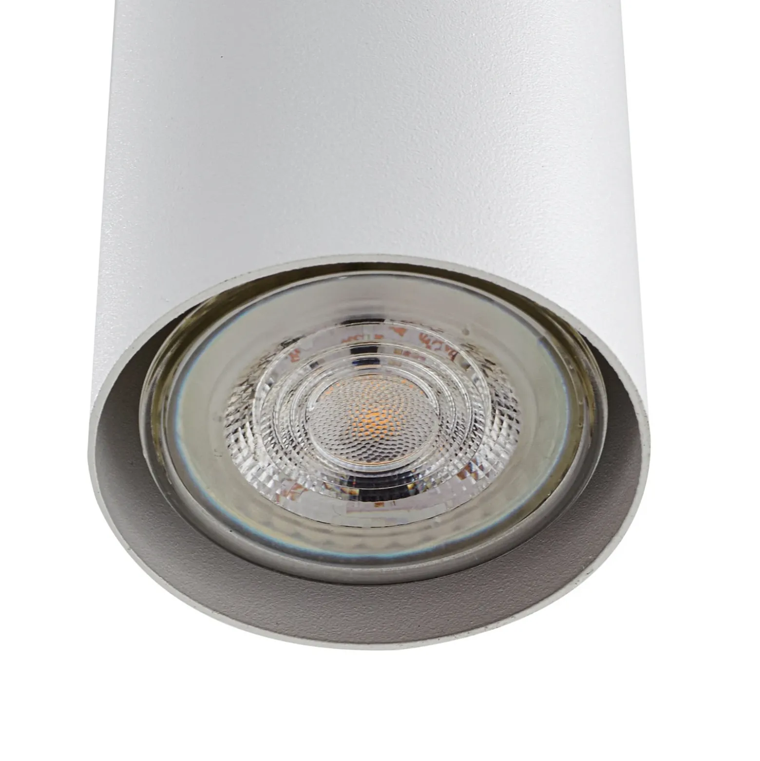 Lámpara colgante Lindby Joffrey, 76 cm, blanca, 4 luces, GU10