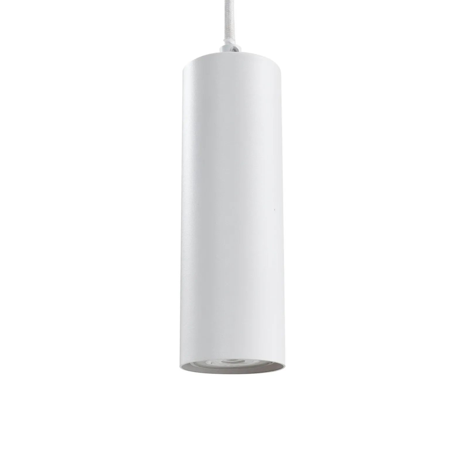 Lámpara colgante Lindby Joffrey, 76 cm, blanca, 4 luces, GU10