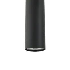 Lámpara colgante Lindby Joffrey, Ø 24 cm, negra, 3 luces, GU10