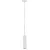 Lámpara colgante Lindby Linaro, 20 cm, blanca, 1 fase, GU10
