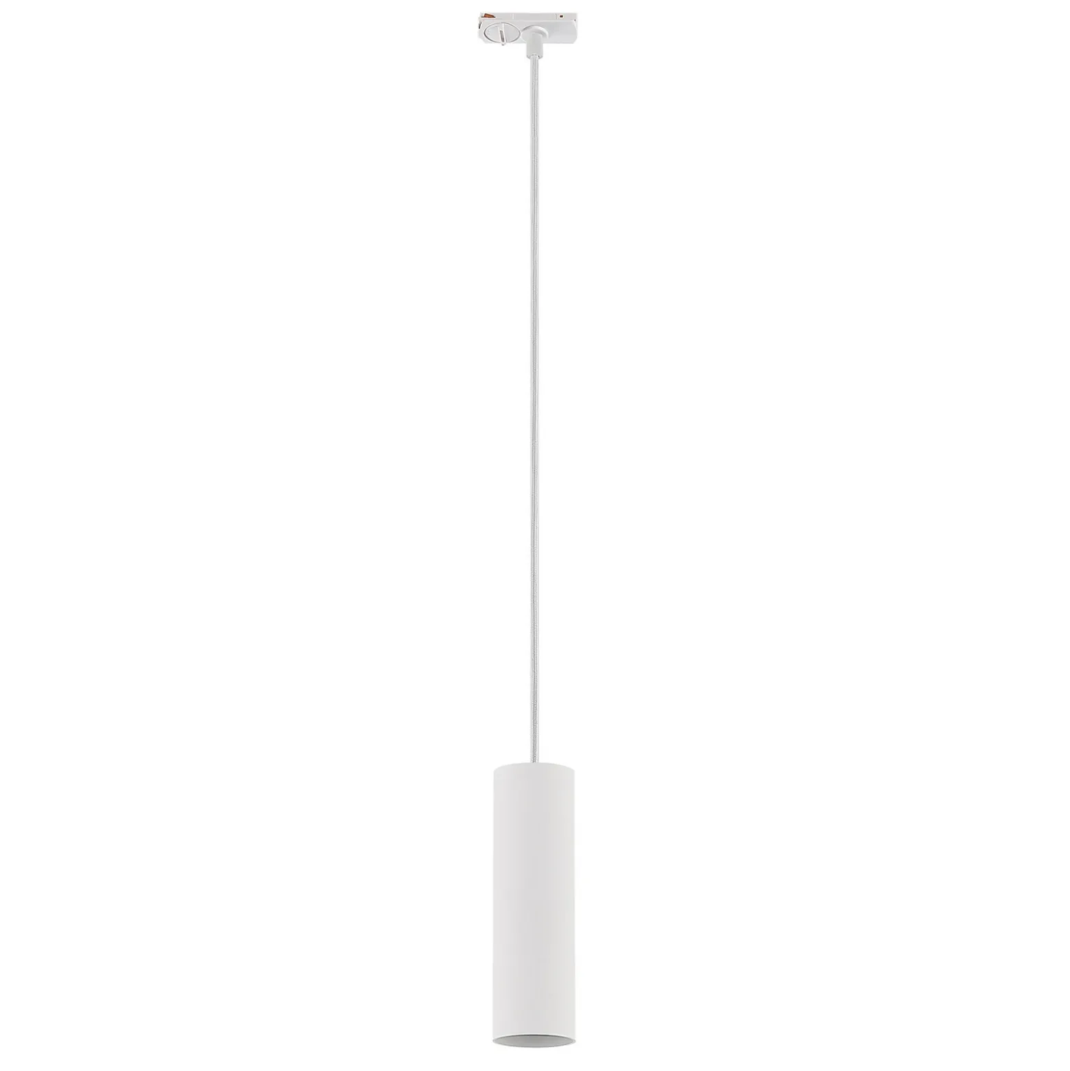 Lámpara colgante Lindby Linaro, 20 cm, blanca, 1 fase, GU10