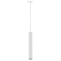 Lámpara colgante Lindby Linaro, 40 cm, blanca, monofásica, GU10
