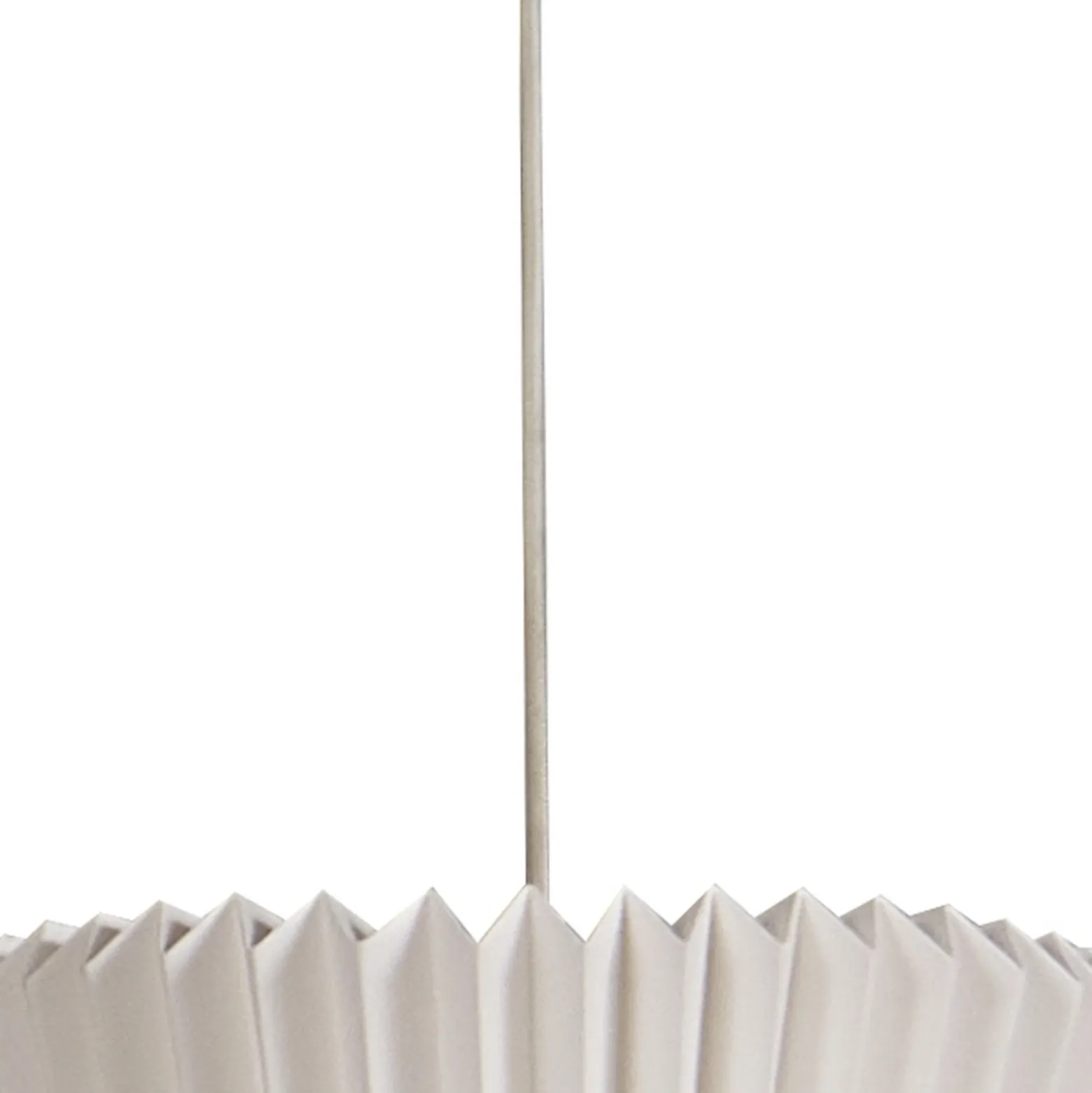 Lámpara colgante Lindby Magali, blanca, papel, Ø 45 cm, E27