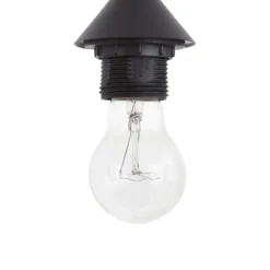 Lámpara colgante Lindby Marla, 7 luces, cristal, gris ahumado, 128cm