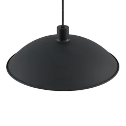 Lámpara colgante Lindby Narisara, Ø 40 cm, E27, negro-oro