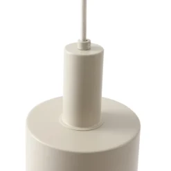 Lámpara colgante Lindby Ovelia, beige, 3 luces, metal, E27