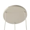 Lámpara colgante Lindby Ovelia, beige, 3 luces, metal, E27