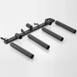 Lámpara colgante Lindby Sanad, 100 cm, 7 luces, negro, GU10