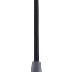 Lámpara colgante Lucande Brillar, gris humo, cristal, 3 luces, 128 cm