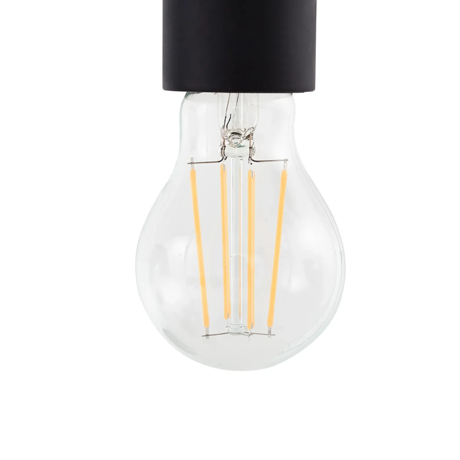 Lámpara colgante Lucande Brillar, gris humo, cristal, 3 luces, 128 cm