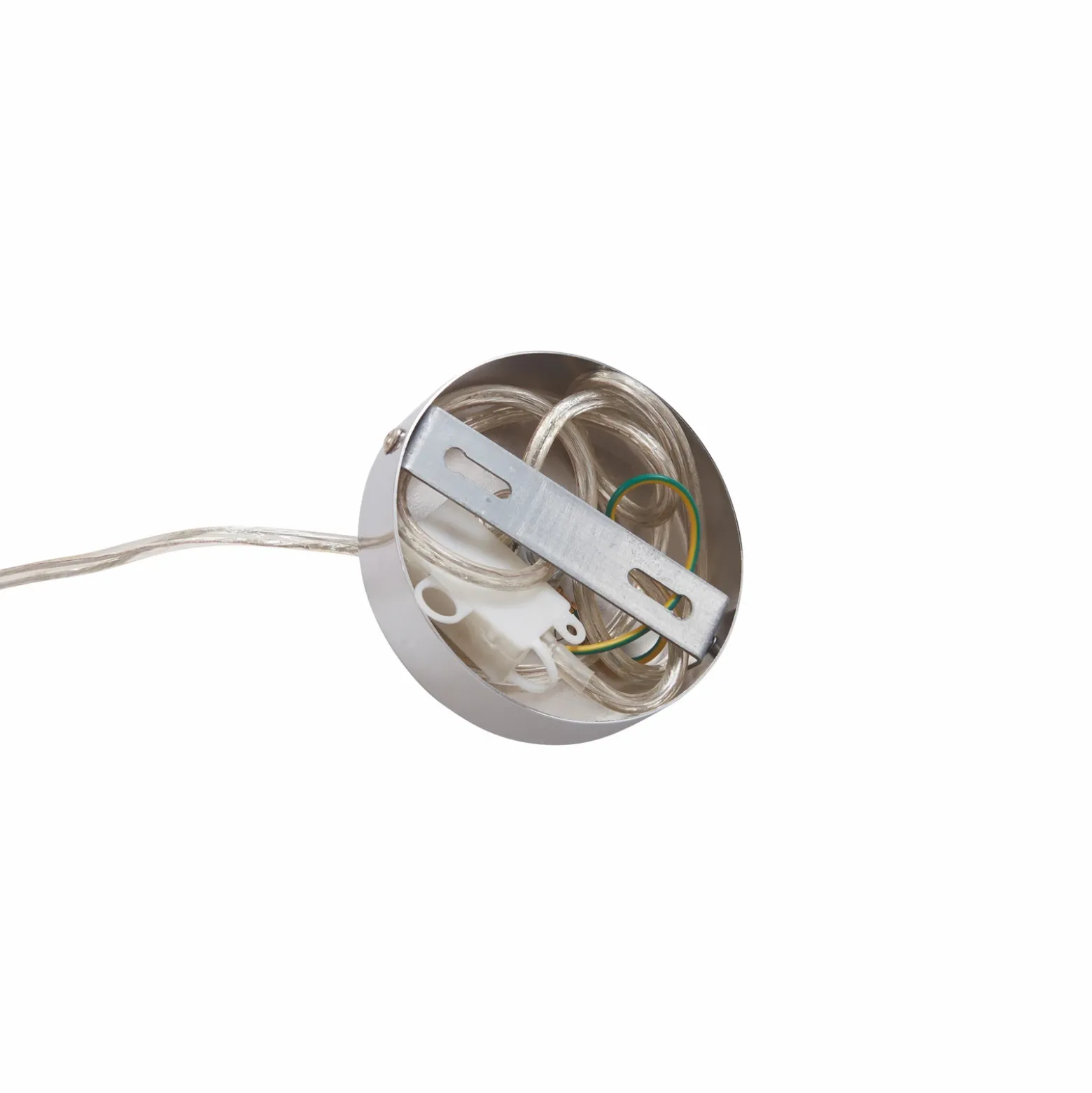 Lámpara colgante Lucande Diborah, Ø 40 cm, multicolor, cristal, G9
