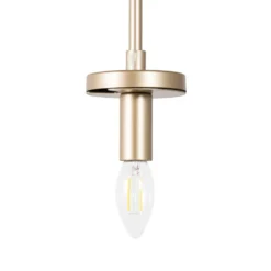Lámpara colgante Lucande Elani, 3 luces, Ø 36 cm, cristal