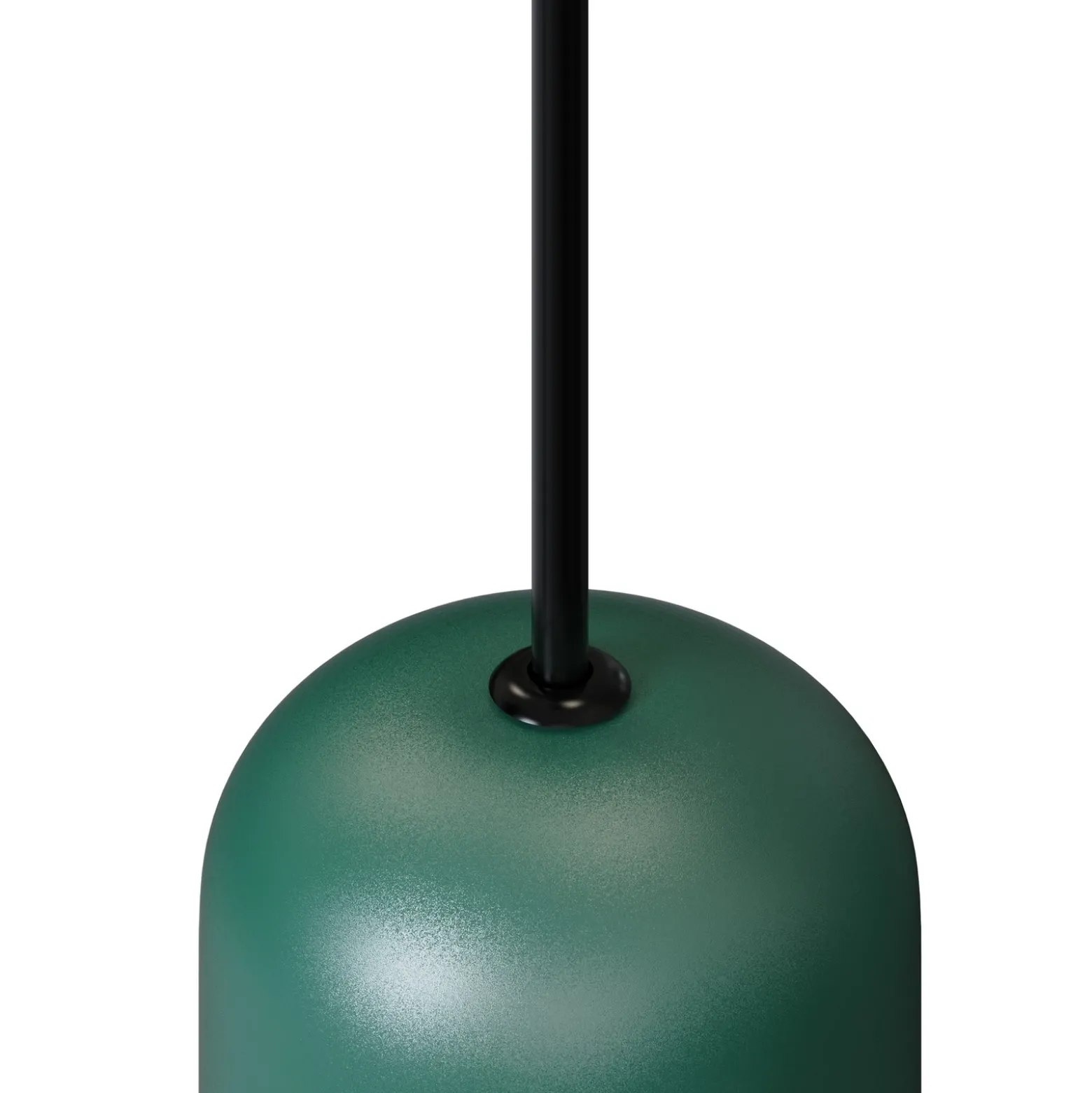 Lámpara colgante Lucande Narion, negra/de colores, 6 luces
