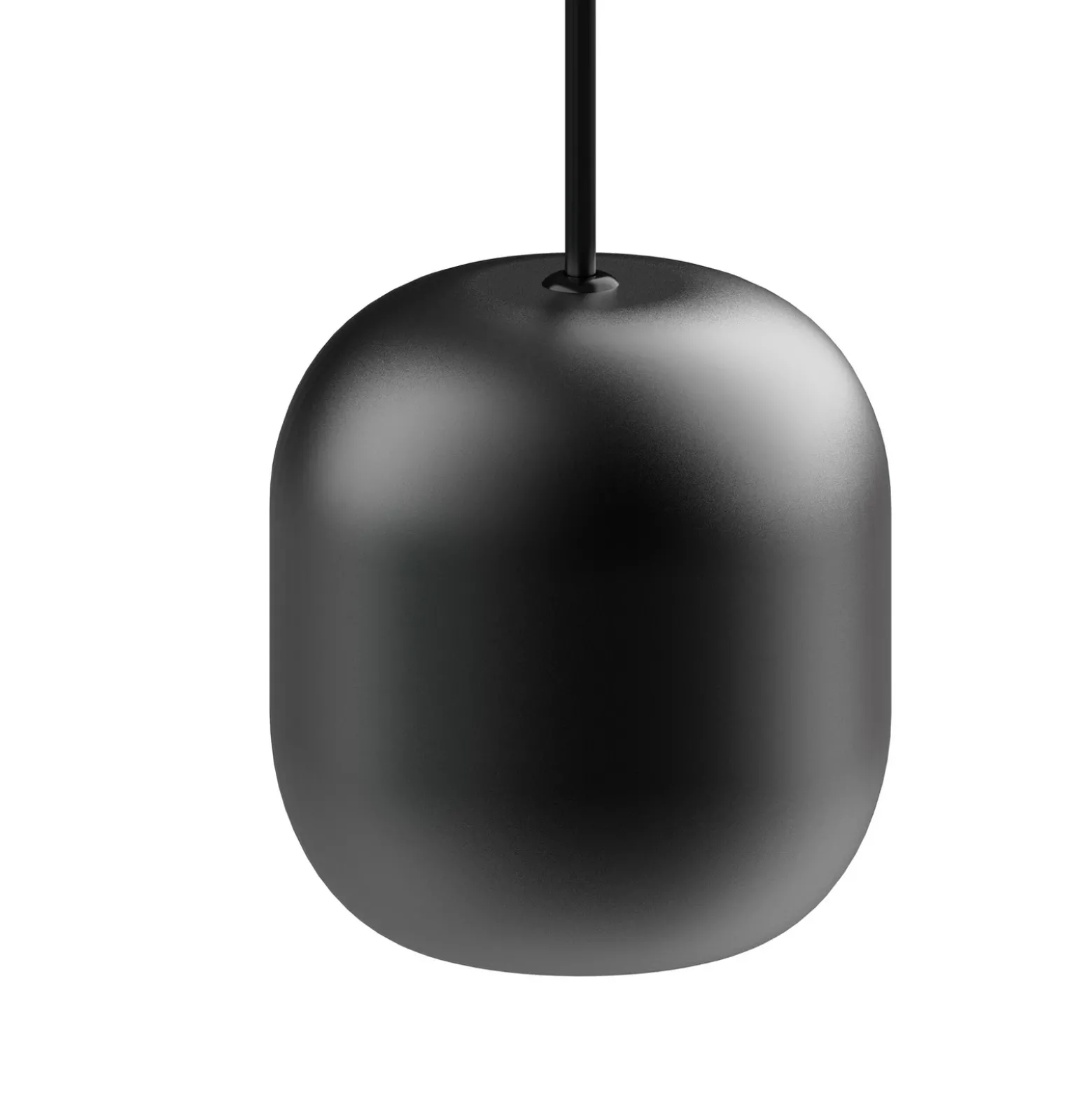 Lámpara colgante Lucande Narion, negra/de colores, 5 luces