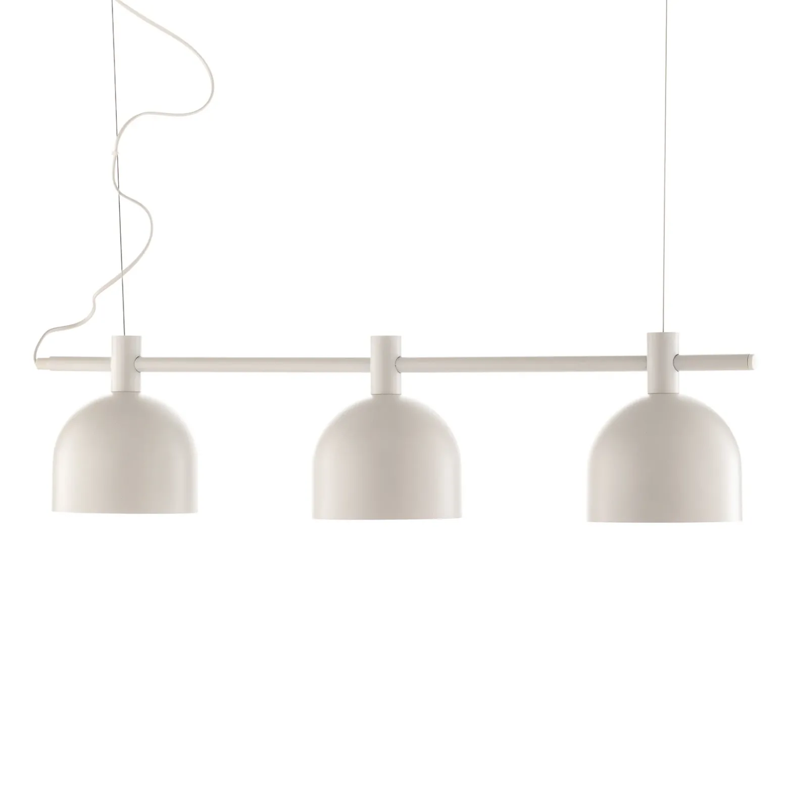 Lámpara colgante 976, 3 luces, blanco