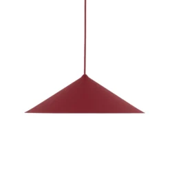 Lámpara colgante Lume L, color burdeos, metal, Ø 40 cm, GX53