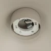 Lámpara colgante Lume L, color gris-beige, metal, Ø 40 cm, GX53