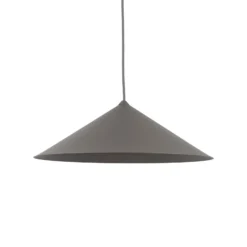 Lámpara colgante Lume L, marrón, metal, Ø 40 cm, GX53