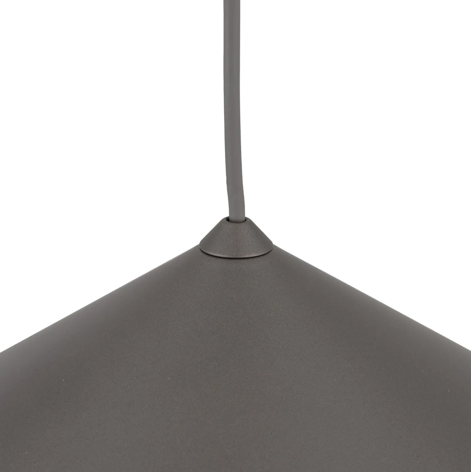 Lámpara colgante Lume XL, marrón, metal, Ø 49 cm, GX53