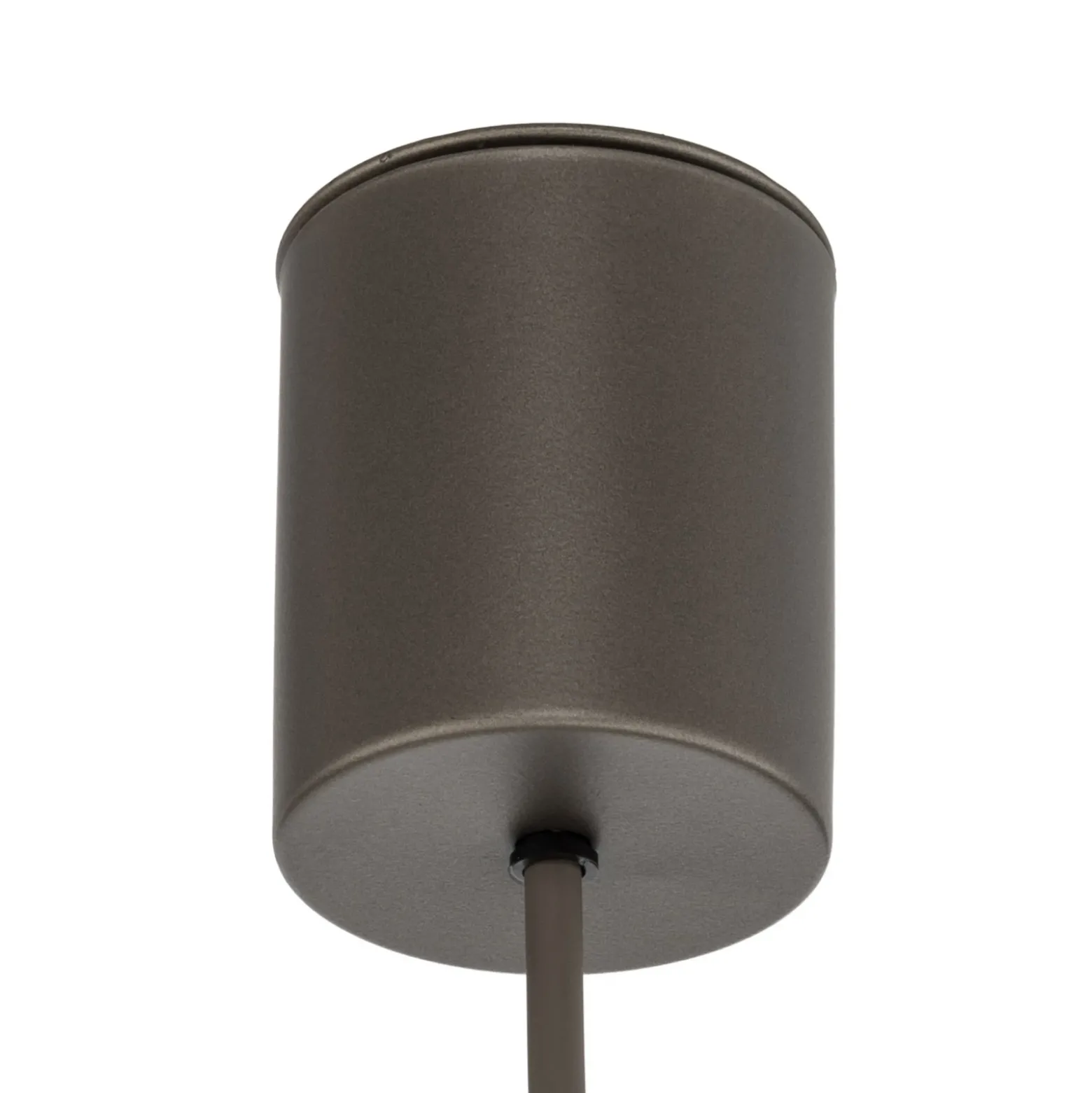Lámpara colgante Lume XL, marrón, metal, Ø 49 cm, GX53