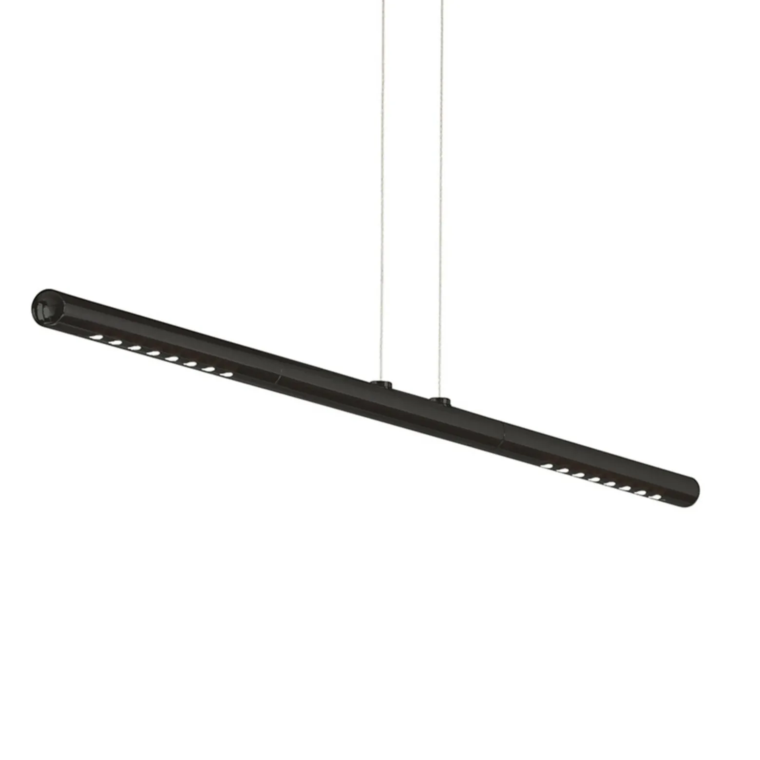 Lámpara colgante LUM S de TECNOLUMEN, 85 cm, negra