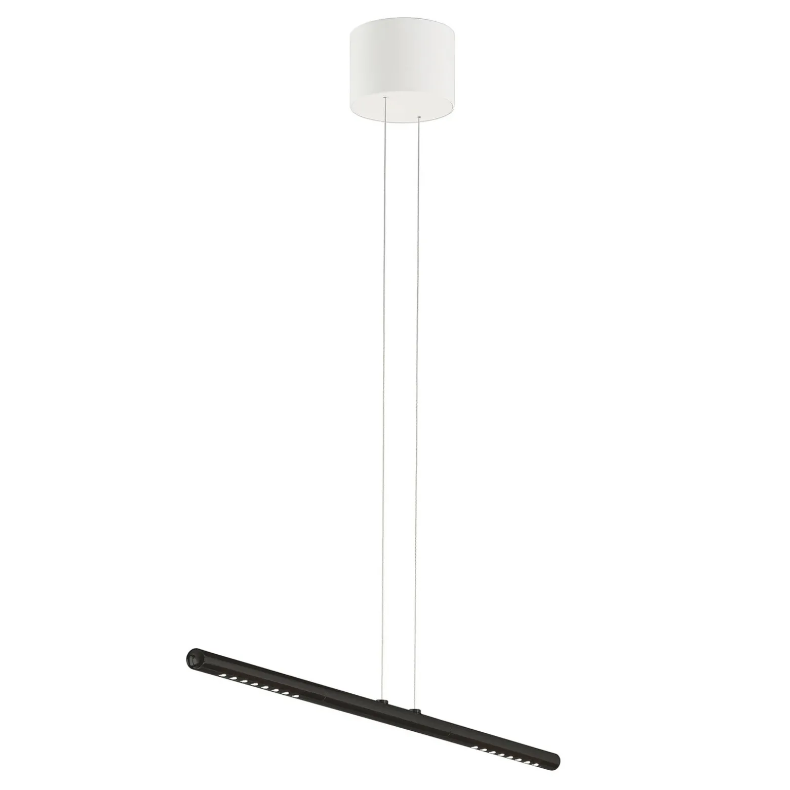 Lámpara colgante LUM S de TECNOLUMEN, 85 cm, negra