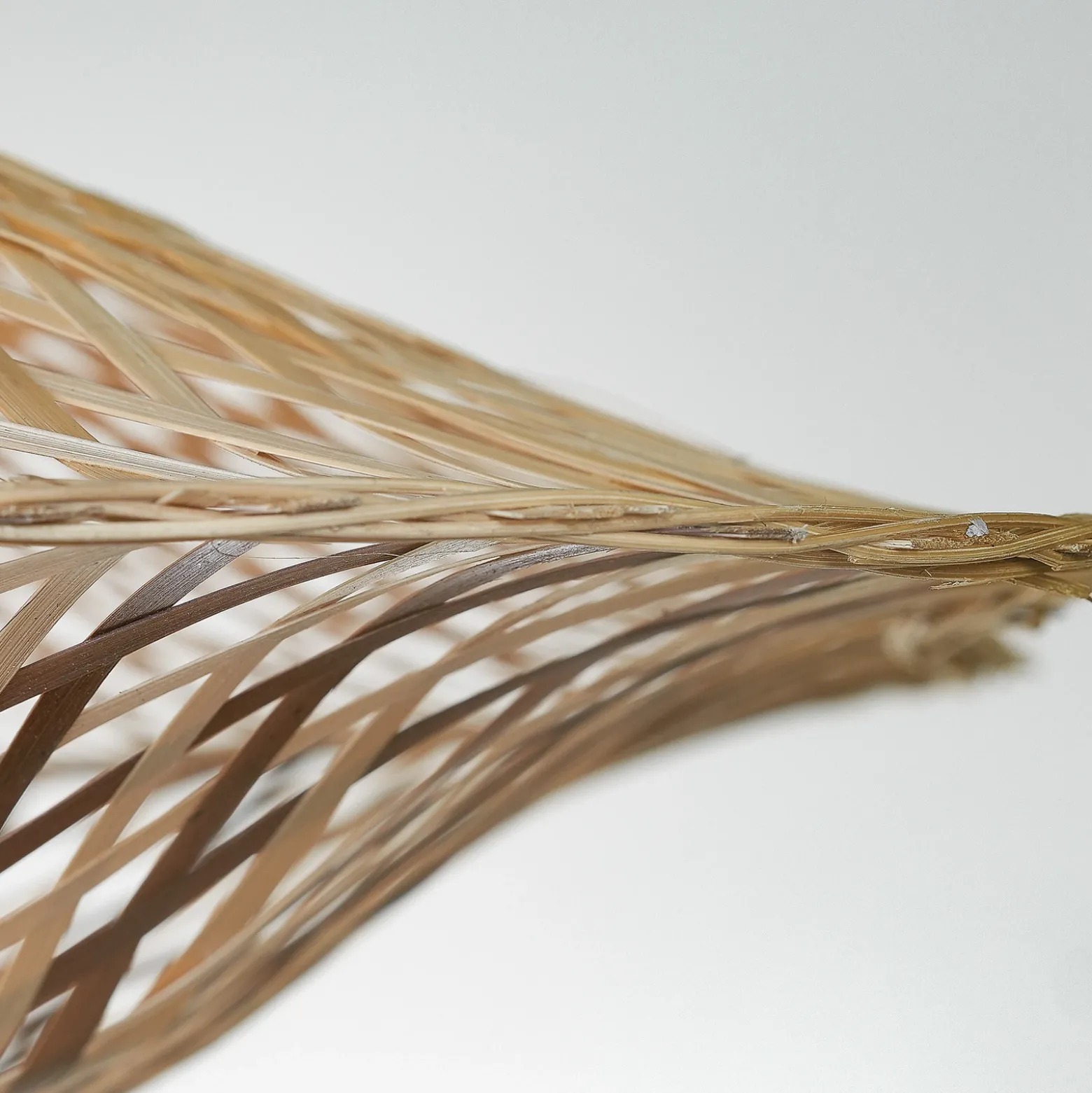 Lámpara colgante Madura de GOOD & MOJO, Ø 60 cm, color natural/marrón, bambú