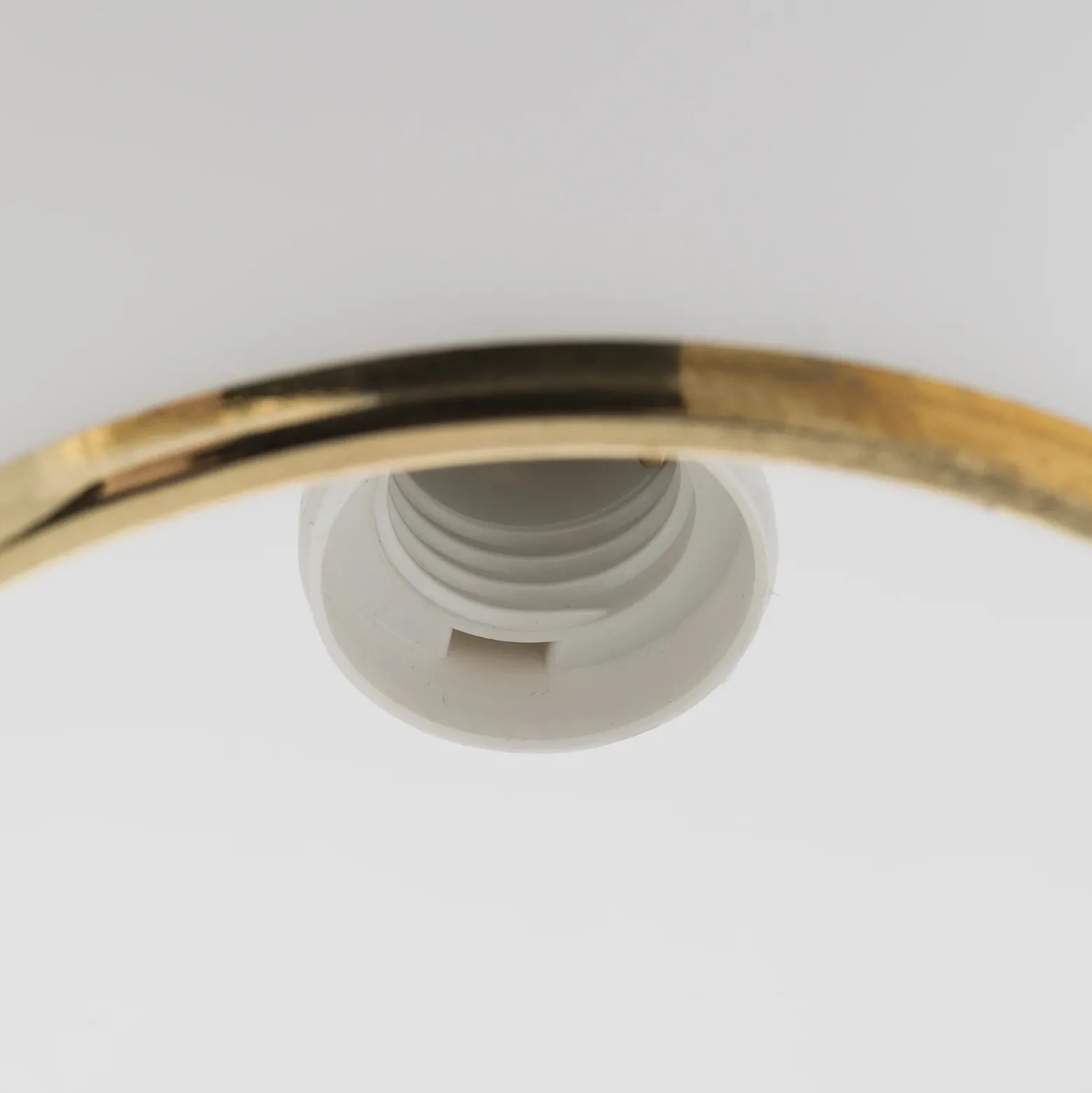 Lámpara colgante Mina, 5 luces, latón