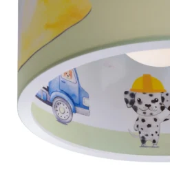 Lámpara colgante 25/40 obra, Ø 38 cm, amarillo, E27, 1 luz