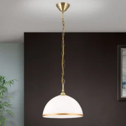 Lámpara colgante Old Lamp suspensión cadena, 1 luz