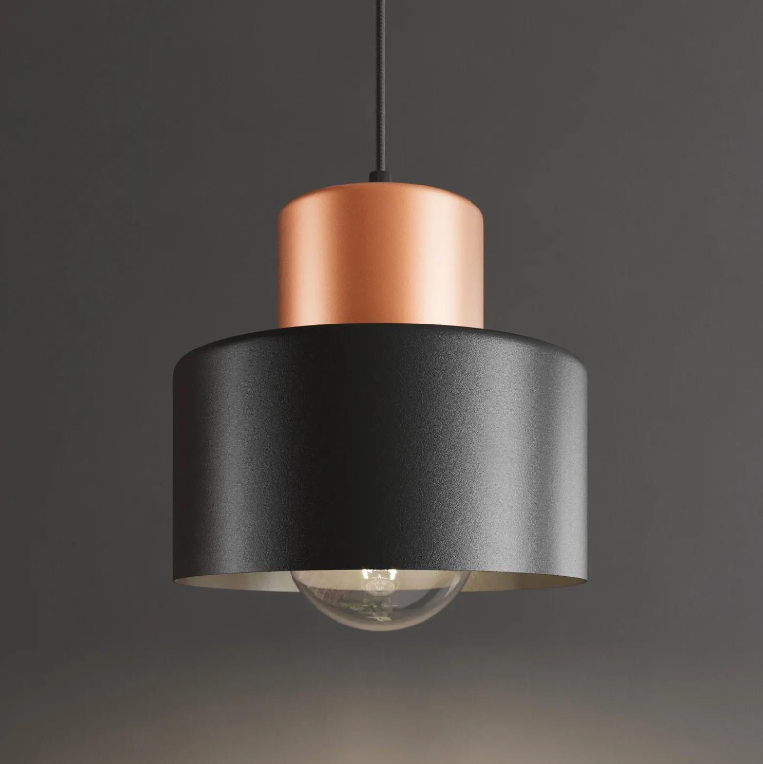 Lámpara colgante Olla, 1 luz